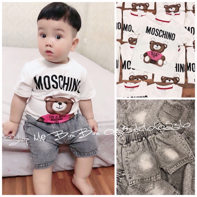 ÁO PHÔNG GẤU MOSCHINO