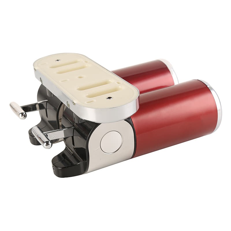 Hộp đôi (450mlx2) đựng nước rửa tay treo tường màu đỏ | BigBuy360 - bigbuy360.vn