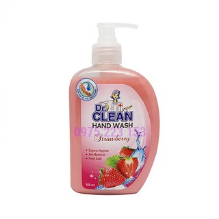 Sữa rửa tay diệt khuẩn dr. clean - dâu