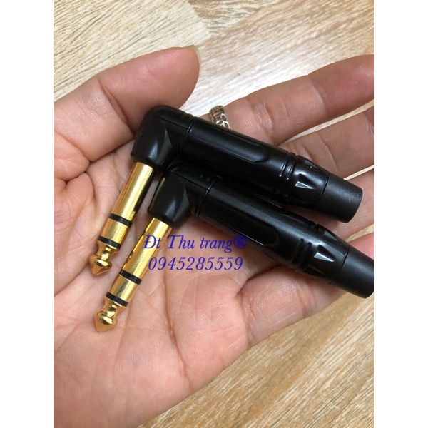 jack 6 ly bẻ góc stereo chất lừ ảnh thật LC 149 đơn giá 1 chiếc