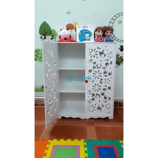 Tủ Giày 3 Tầng Hoa Cúc P-HOME