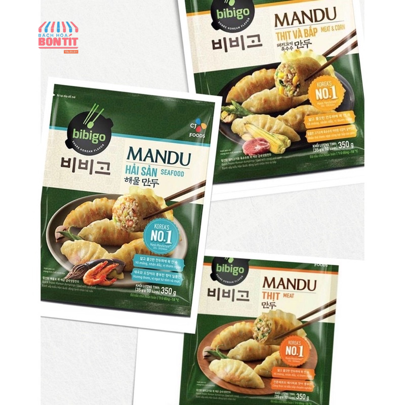 Bánh Xếp Mandu Hàn Quốc CJ Food 175/350g