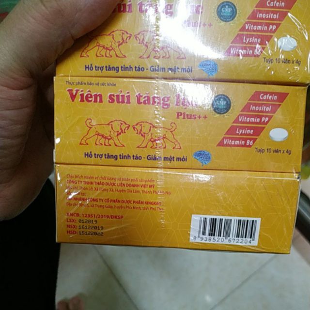 Viên sủi Tăng lực | Thế Giới Skin Care