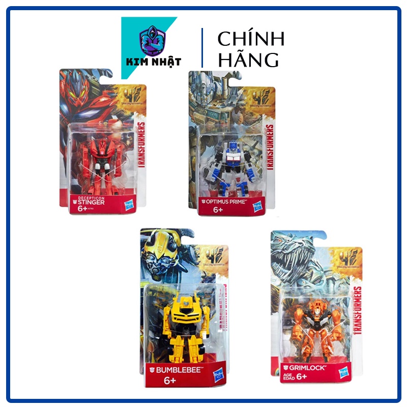 Chính hãng Hasbro - 4 robot đại chiến Transformer - Kỷ nguyên hủy diệt