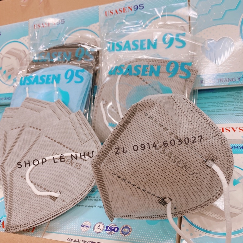 Khẩu trang N95 đủ màu USASEN PRO PREMIUM