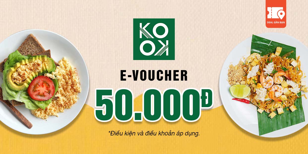 E-Voucher 50.000đ tại Kokogreen Đà Nẵng