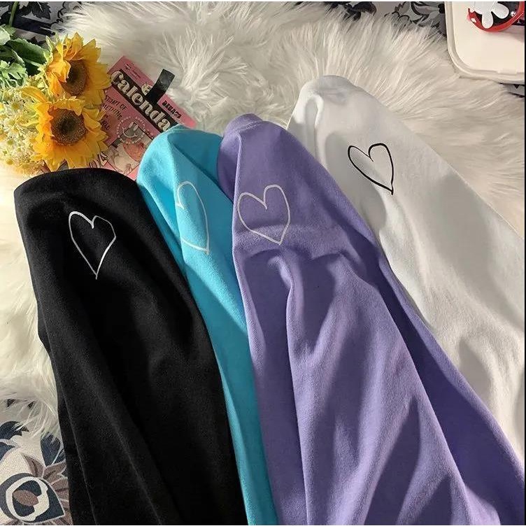 NRVP Áo Thun 100% Cotton Dáng Rộng Thời Trang Hàn Quốc Cho Nữ