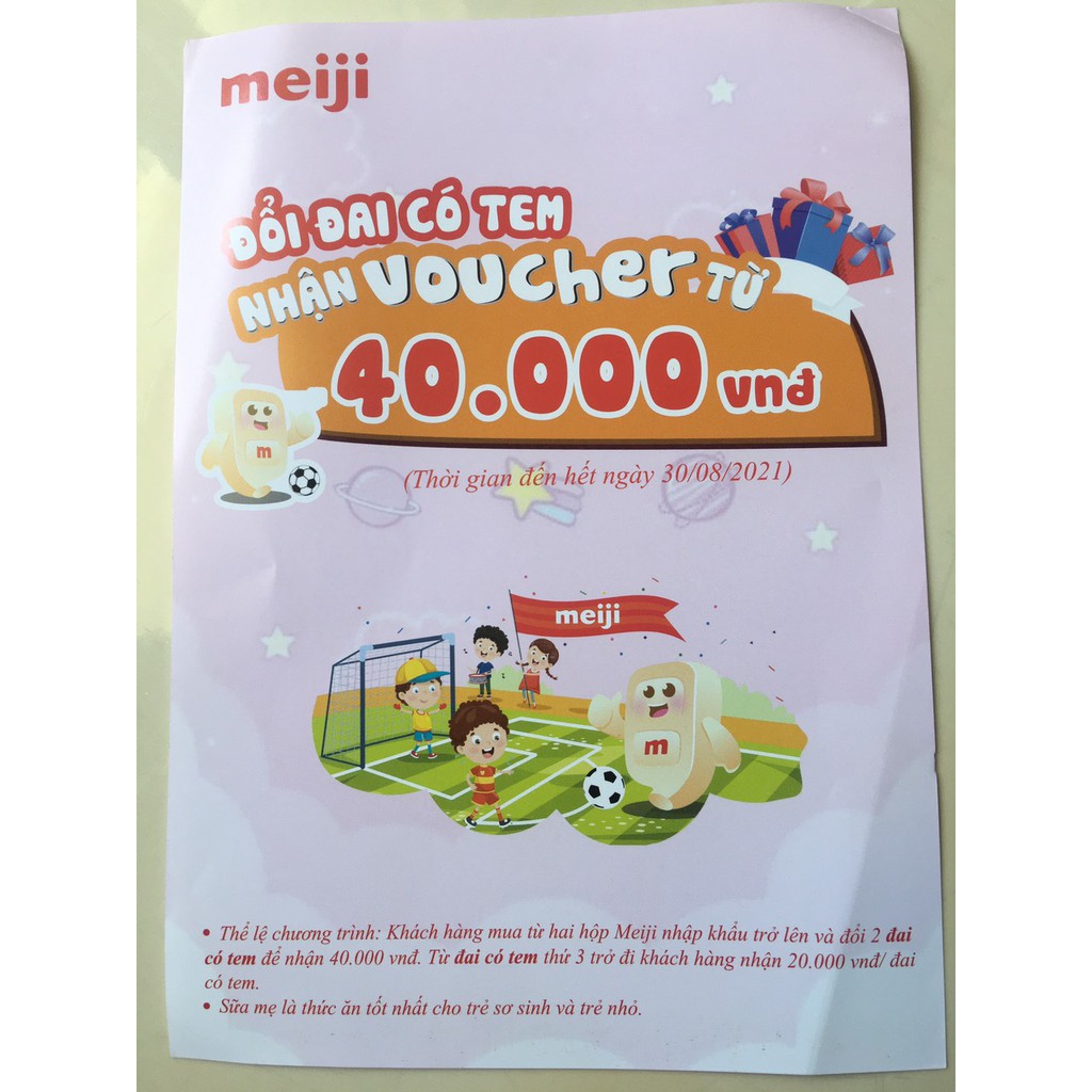 Sữa bột Meiji Formula lon 800g - Nhập khẩu chính hãng - đổi đai nhận voucher