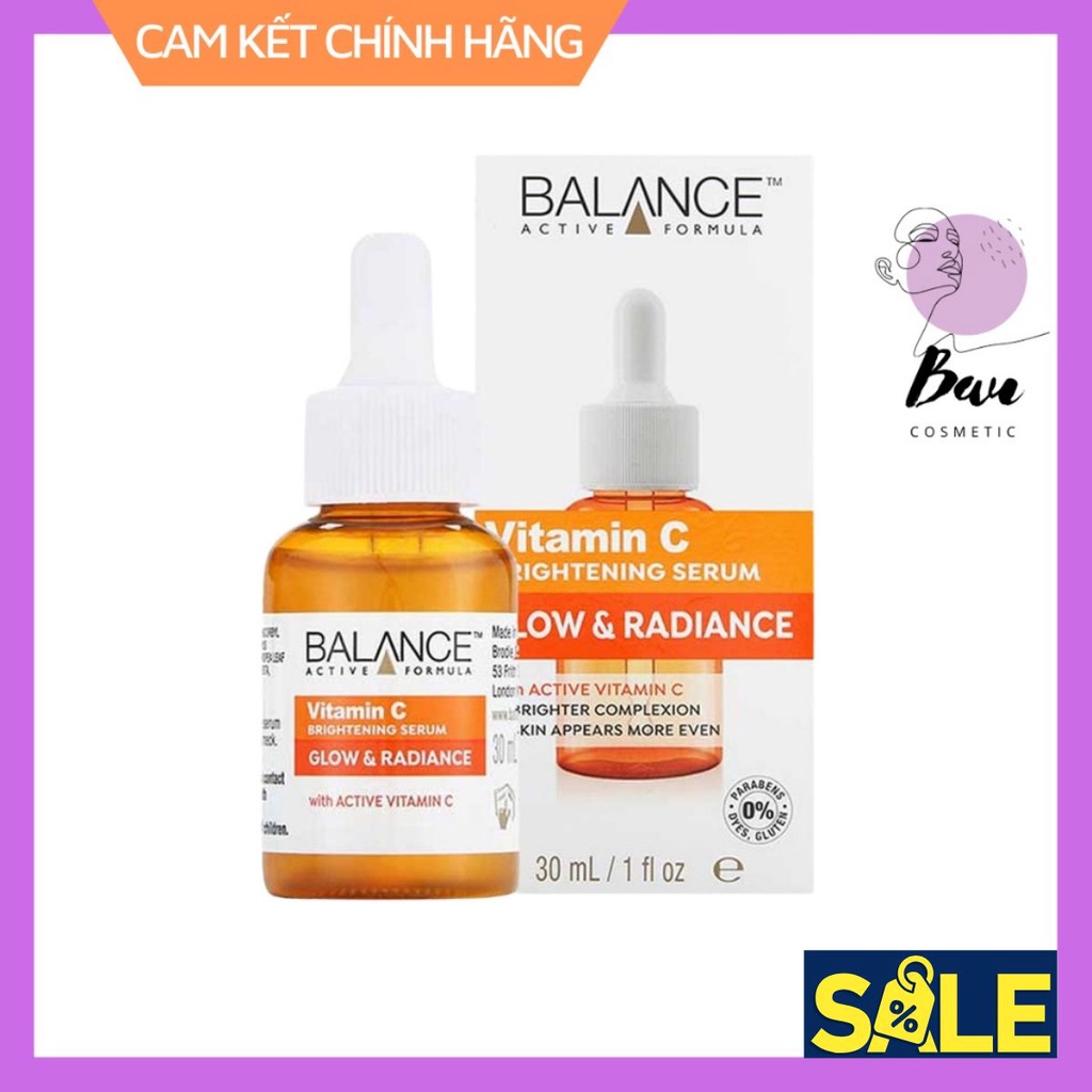 Serum Trắng Da, Mờ Thâm Balance Active Formula Vitamin C Brightening 30ml