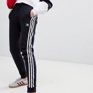 Quần Adidas Auth 3 line trắng