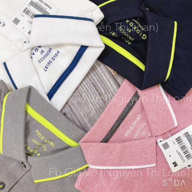 [trả odr] Áo polo nam nữ