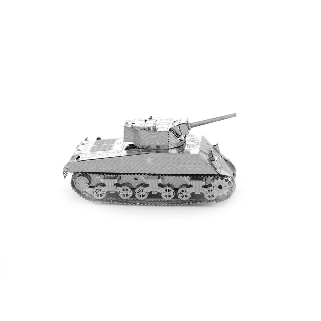 Mô hình 3D kim loại lắp ráp xe tăng Sherman [ Chưa Lắp ]