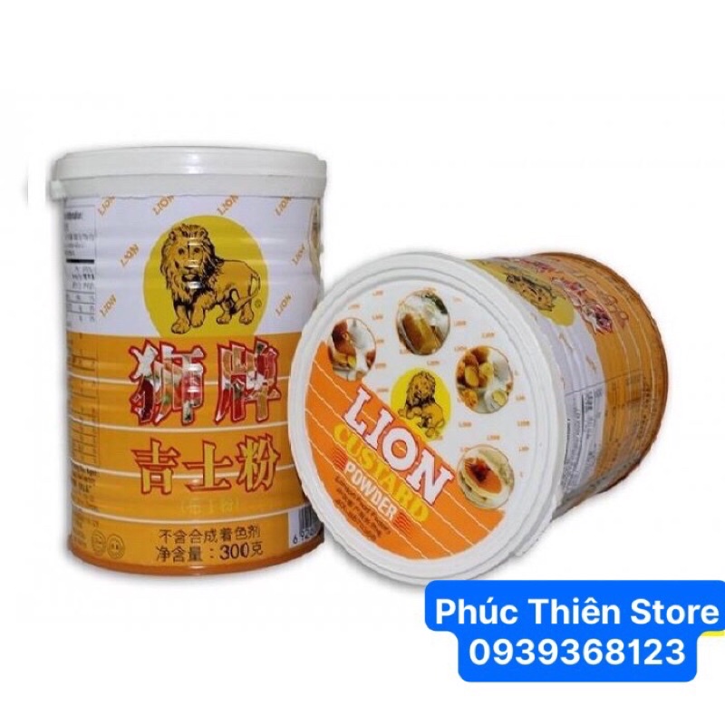 Bột Lion Custard / Bột sư tử 300g