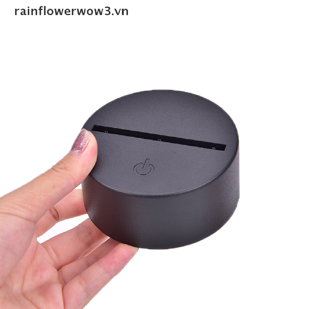 Đế Đèn LED 3D 7 Màu Với Đầu Cắm USB Chất Lượng Cao