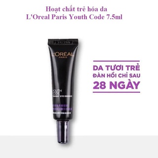 Date bị cắt - hoạt chất trẻ hoá da l'oreal paris youth code 7.5ml
