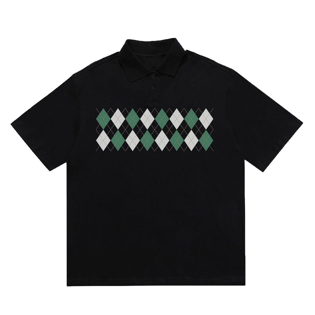 [NEW] Áo Nữ Form Rộng, Áo Thun Polo Nữ Có Cổ Trụ Đẹp Chất Cotton Form Unisex In Hoạ Tiết Siêu Đẹp TTQ0036