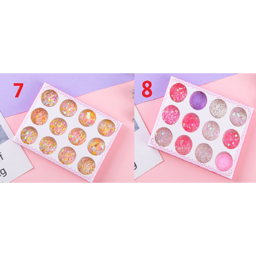 TẶNG KÈM KEO SET NHŨ MẮT GLITTER MAKEUP KIRA KIRA KIM TUYẾN