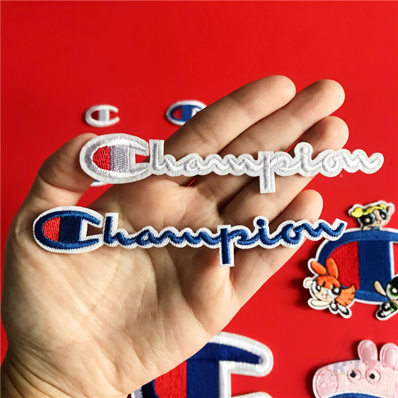 Champion Series 01 - Fashion Brand Iron-On Patch 1Pc Mickey / The Powerpuff Girls ...