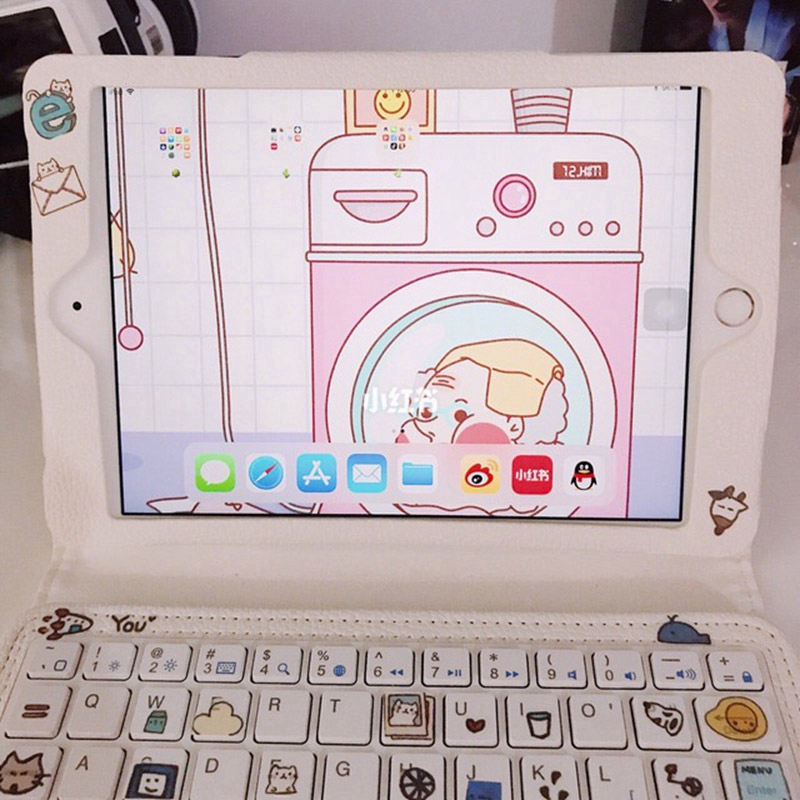 Bao da bàn phím Bluetooth iPad 9.7 2017/18 10.2 iPad Gen7 Gen8 iPad Air1 Air2 Air3 Mini12345 Pro10.5 Pro11 iPad 2/3/4