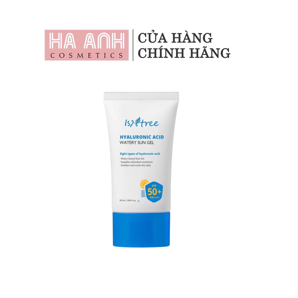 KEM CHỐNG NẮNG HÓA HỌC ISNTREE HYALURONIC ACID WATERY SUN GEL