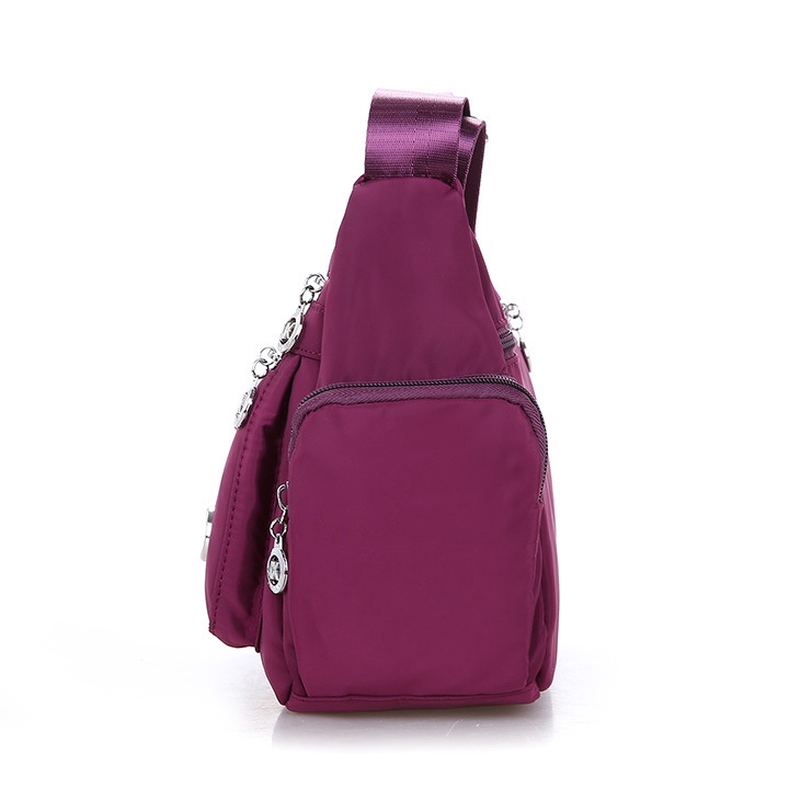 Túi đeo chéo nữ vải dù chống thấm nước size 28cm TUI-13