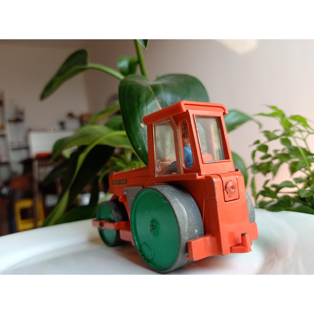 Mô hình lu tĩnh Dinky Toys Aveling Barford Diezel Roller Meccano LTD 279 Master Pavior Made in England