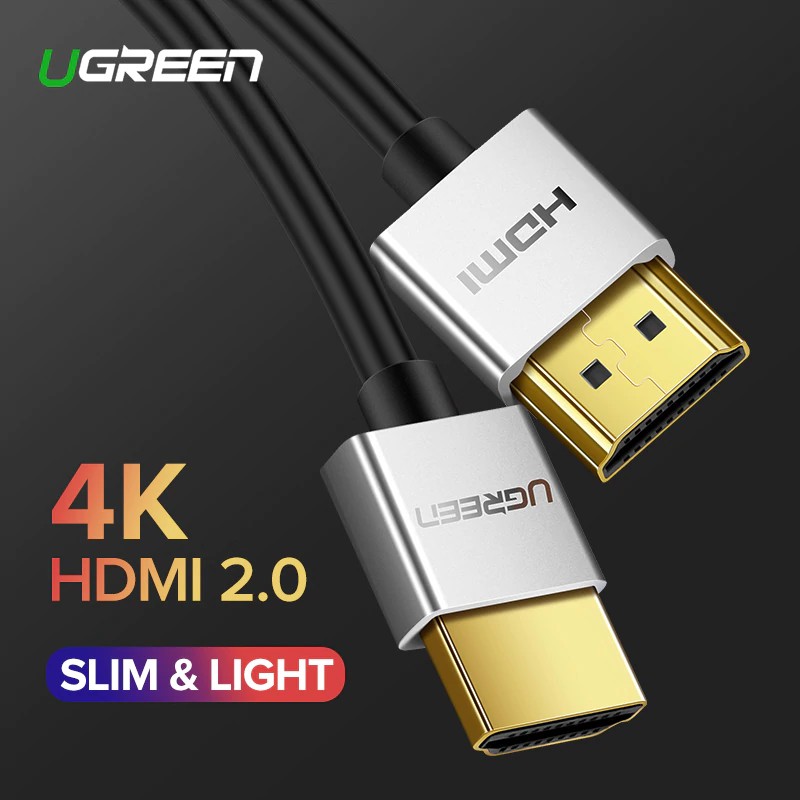 Ugreen 4K HDMI to HDMI 2.0 Cable for PS4 Apple TV Splitter Switch Box 60Hz Audio Video Cable