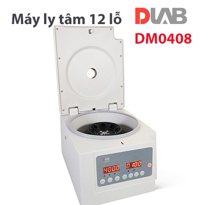 Máy ly tâm 12 ống DLAB DM0408 dùng cho spa, phòng thí nghiệm
