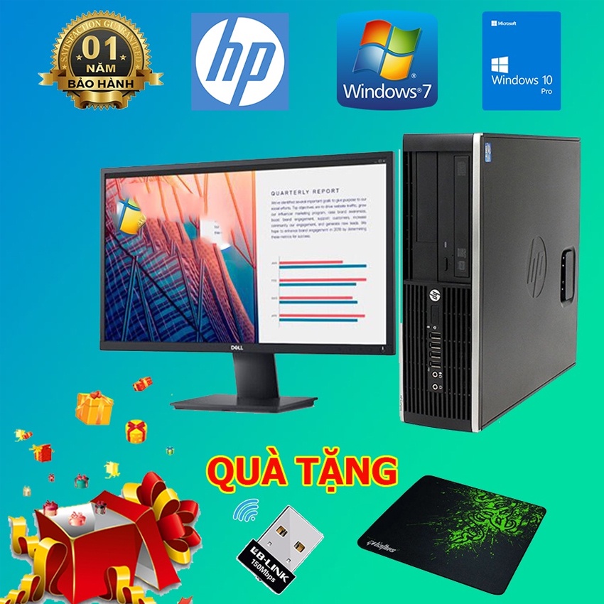 Cây Máy Tính Để Bàn, Máy Tính PC Giá Rẻ  HP Pro 6300/8300 (Pentium, Core I3 I5 I7)