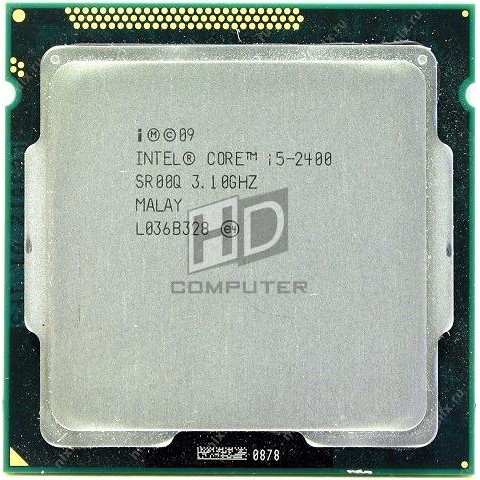 CPU Core i5-2400 (3.1 GHz, 6M L3 Cache, Socket 1155)