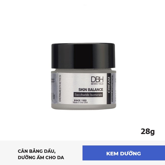 Kem Dưỡng Chuyên Sâu Dành Cho Da Dầu - Da Mụn Dbh Skin Balance 29G