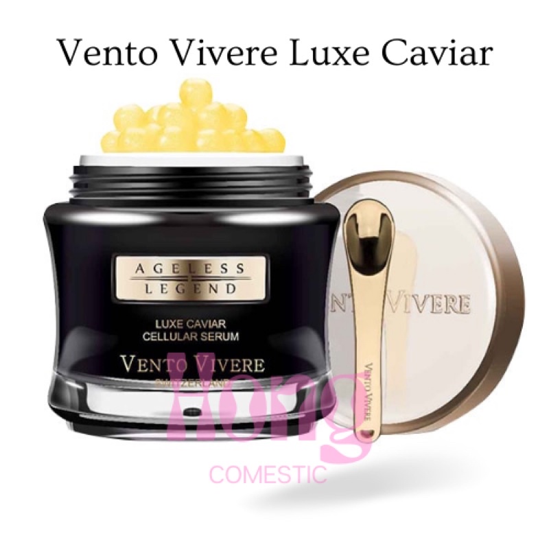 Kem chống lão hoá da trứng cá tầm Vento Vivere Luxe Caviar Thụy Sĩ