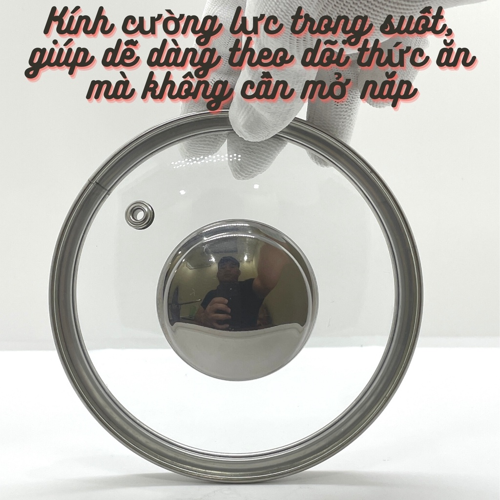 Nồi fivestar quấy bột, quánh nấu bột chống dính, nồi nấu mì, cháo, xoong nồi bếp từ - Vkmart
