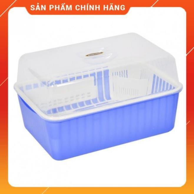 [Grab hỏa tốc 1h]Rổ úp bát SONG LONG có nắp cao cấp(có ảnh thật) Huy Anh