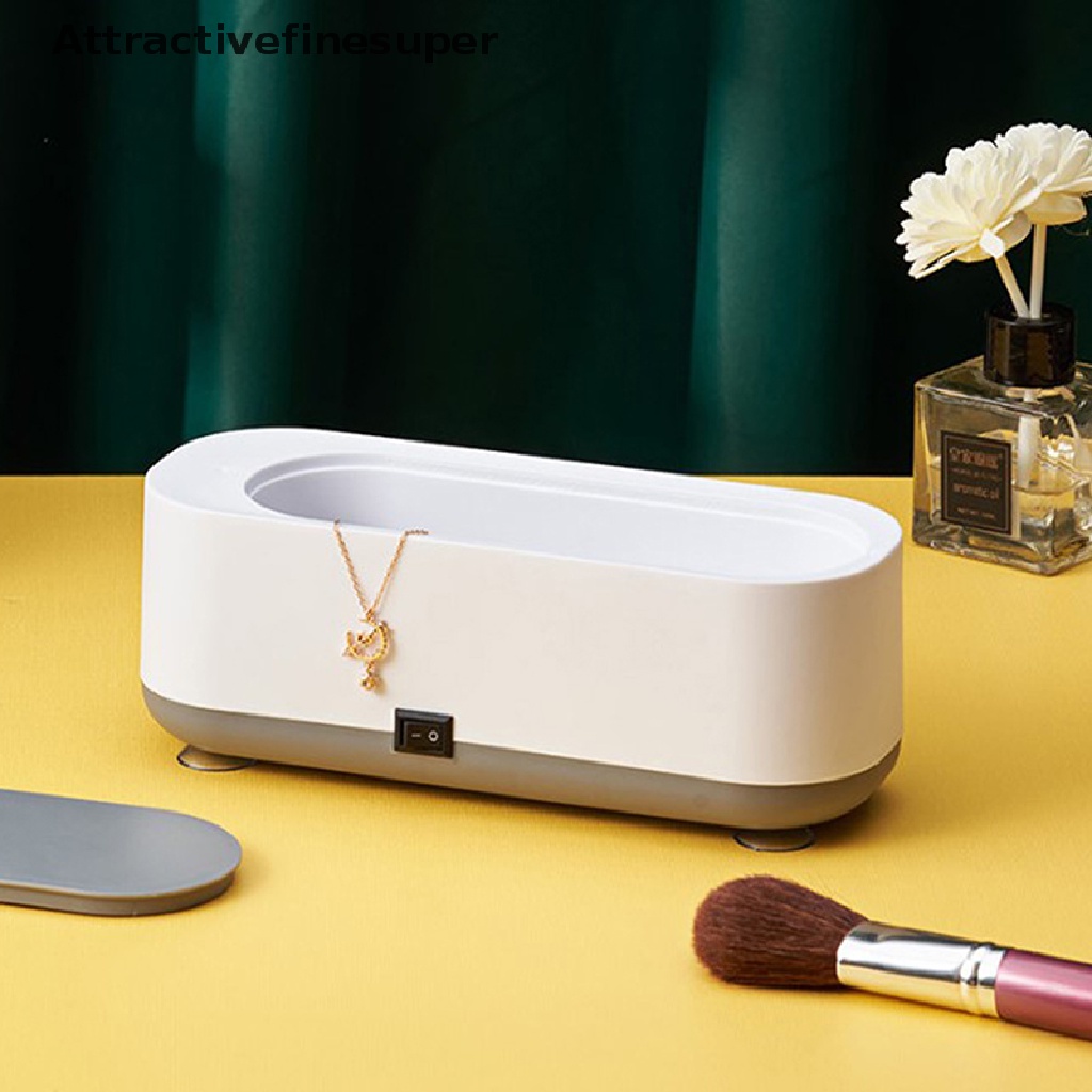 Máy Rung Siêu Âm 4.5v Làm Sạch Kính / Đồng Hồ / Trang Sức / Nhẫn Nhỏ