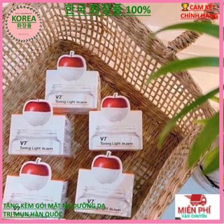 Kem V7 mini mẫu mới [Trắng da 100%-Hàng Auth] KEM DƯỠNG DA V7 TONING LIGHT DR.JART mini 15ml (mẫu mới 2019)