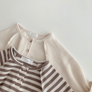 Áo thun phối tay raglan dễ thương cho bé