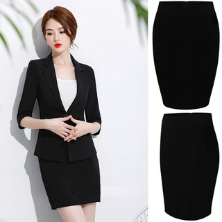 Bộ áo vest nữ tay lỡ kèm chân váy TV44 HÀNG LOẠI 1