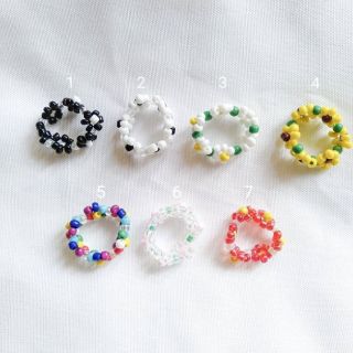(phụ kiện/trang sức handmade) nhẫn hạt cườm - Beaded rings