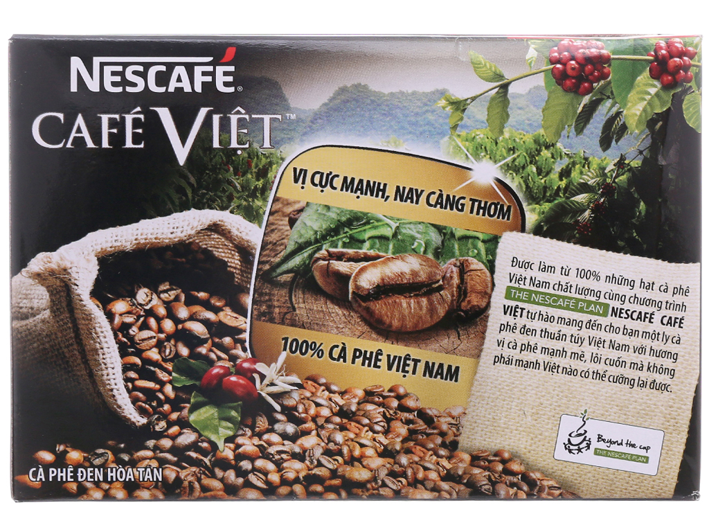 Cà phê đen đá NesCafé Café Việt 240g( mẫu tết có thẻ cào trúng thưởng)