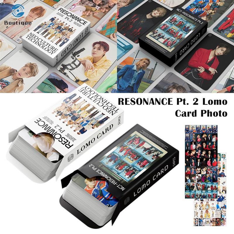 Bộ 54 Ảnh Thẻ Lomo Nhóm Nhạc Nct2020 The 2nd Album Resonance Pt.2