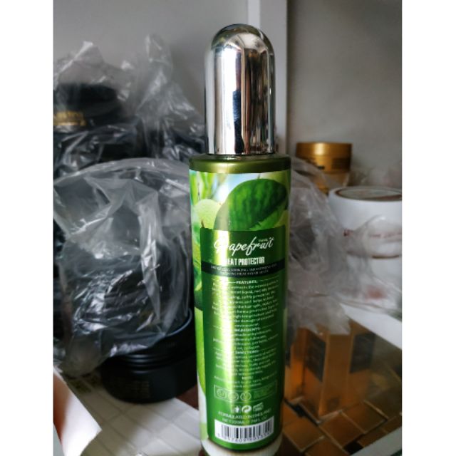 Xịt dưỡng tóc hương bưởi