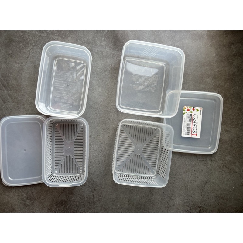 Hộp nhựa đựng thực phẩm 2 lớp Nhật Bản