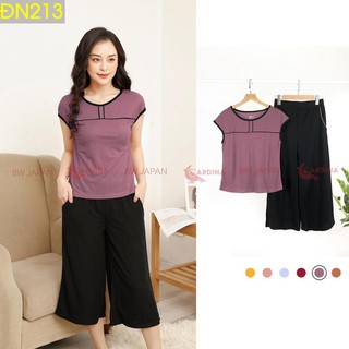 Bộ Lụa Đũi Lửng Cao Cấp CARDINA