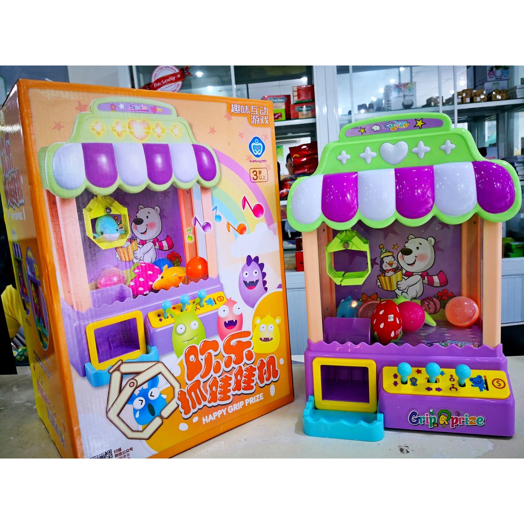 Máy Gắp Thú Cực Vui Loại Lớn Kèm Thú - JOY CLAW MACHINE