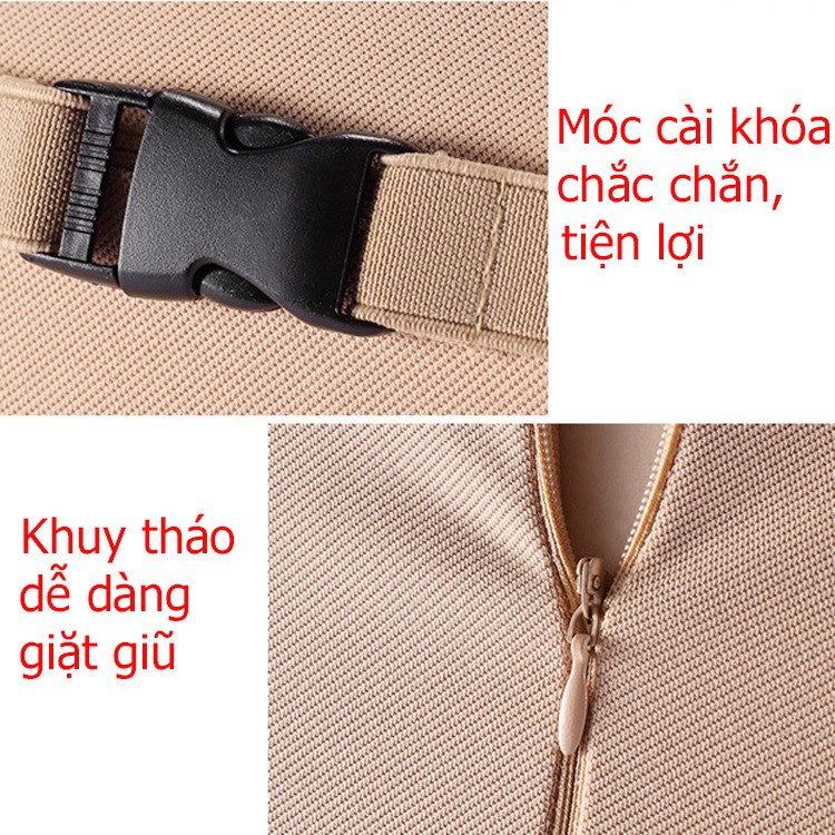 Gối đầu cao su non m2 (nhiều màu: Đen, Vàng kem, Đỏ, Xanh đen, cà phê, xám) shopaha247