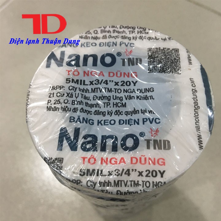 Combo 10 Băng keo điện Nano