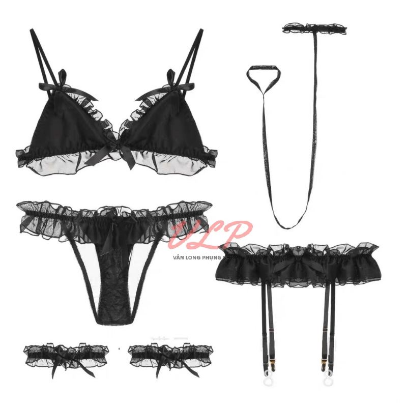 [BIGSIZE_95KG]_DN67_Set cosplay 2 mảnh Nhật Bản kẹp vớ
