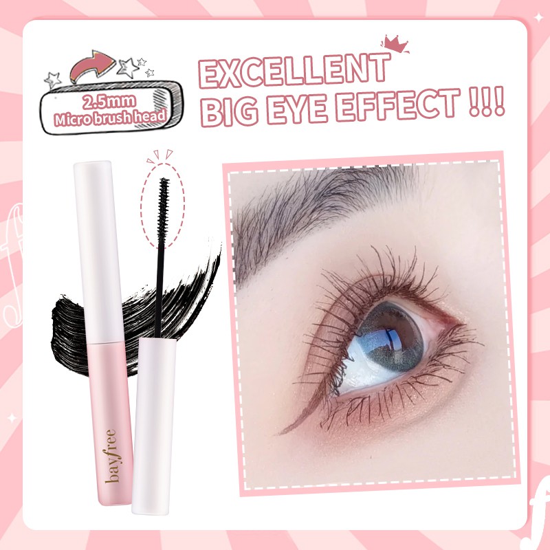 Mascara KIMUSE Bayfree Chuốt Mi Siêu Mảnh Trang Điểm Tự Nhiên Khối Lượng Tịnh 20g