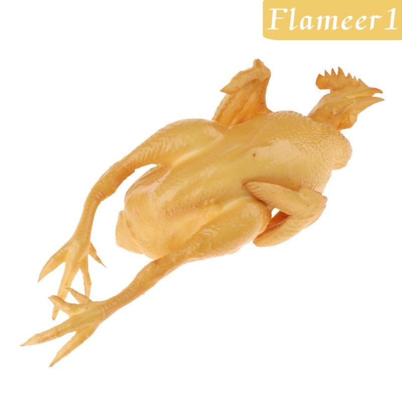 [Flameameer1] Gà Nướng Thực Phẩm Nhân Tạo Như Thật Bằng PVC